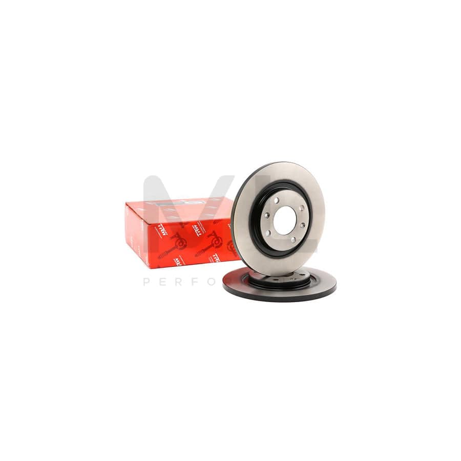 TRW DF2808 Brake Disc Solid, Painted, with bolts/screws | Performance Parts Direct Car Parts