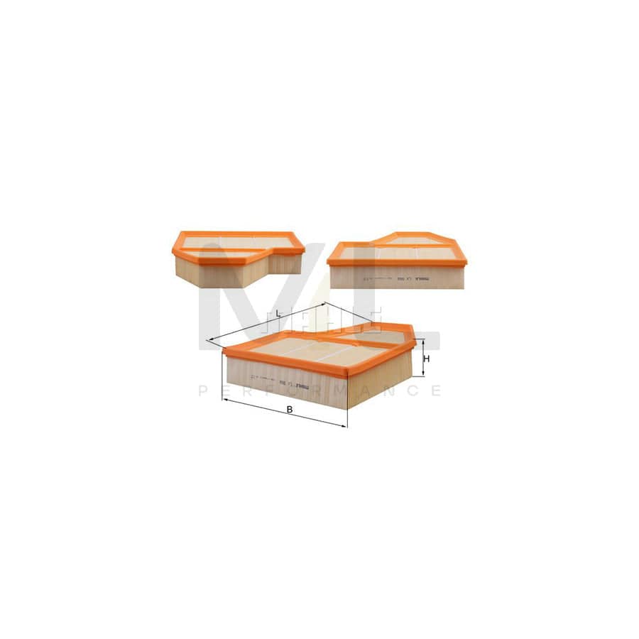 MAHLE ORIGINAL LX 988 Air Filter Filter Insert | Performance Parts DirectCar Parts