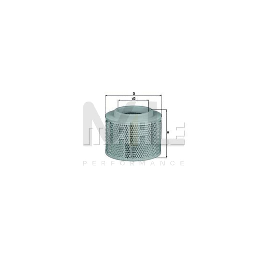 MAHLE ORIGINAL LX 2808/1 Air Filter Filter Insert | Performance Parts DirectCar Parts