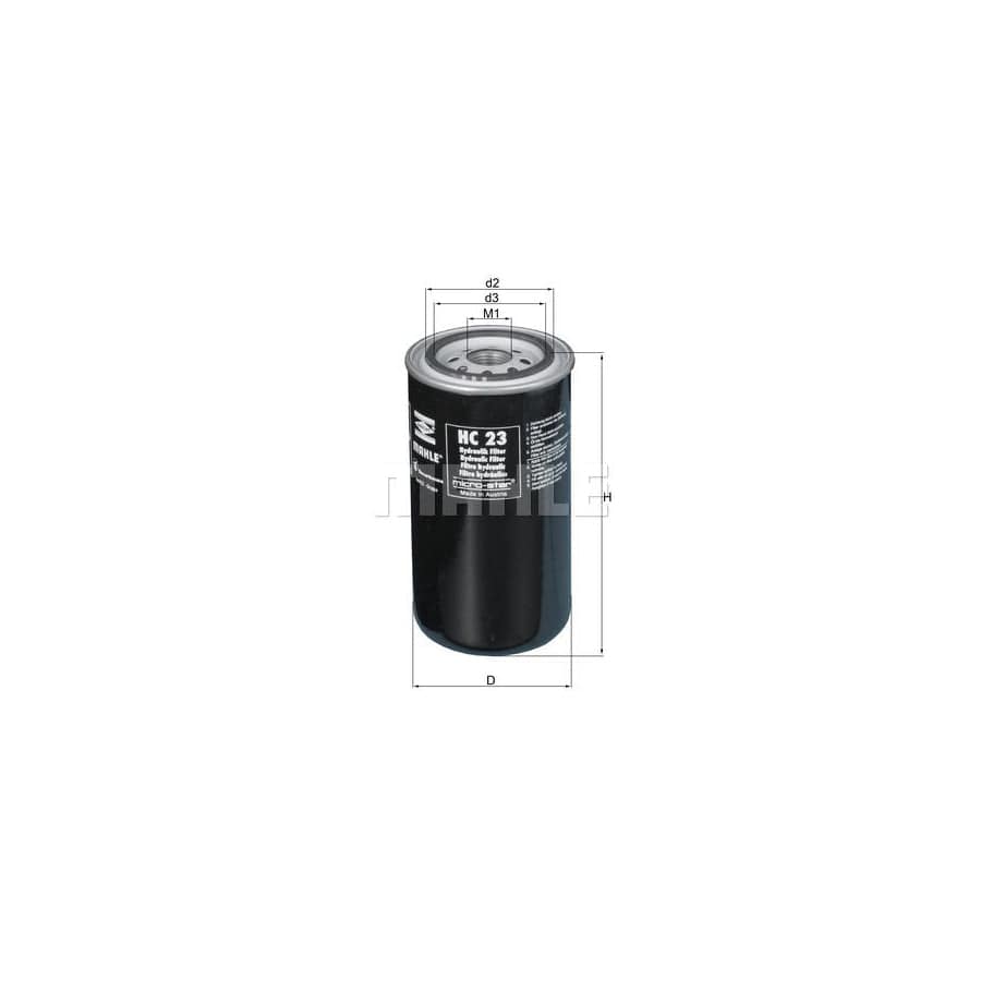 Mahle Original HC23 Hydraulic Filter, Automatic Transmission | Performance Parts Direct Car Parts