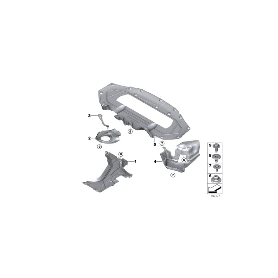Genuine BMW 51757483919 G11 G12 Rear Diffusor (Inc. 750iX, ALPINA B7 & 750LiX)