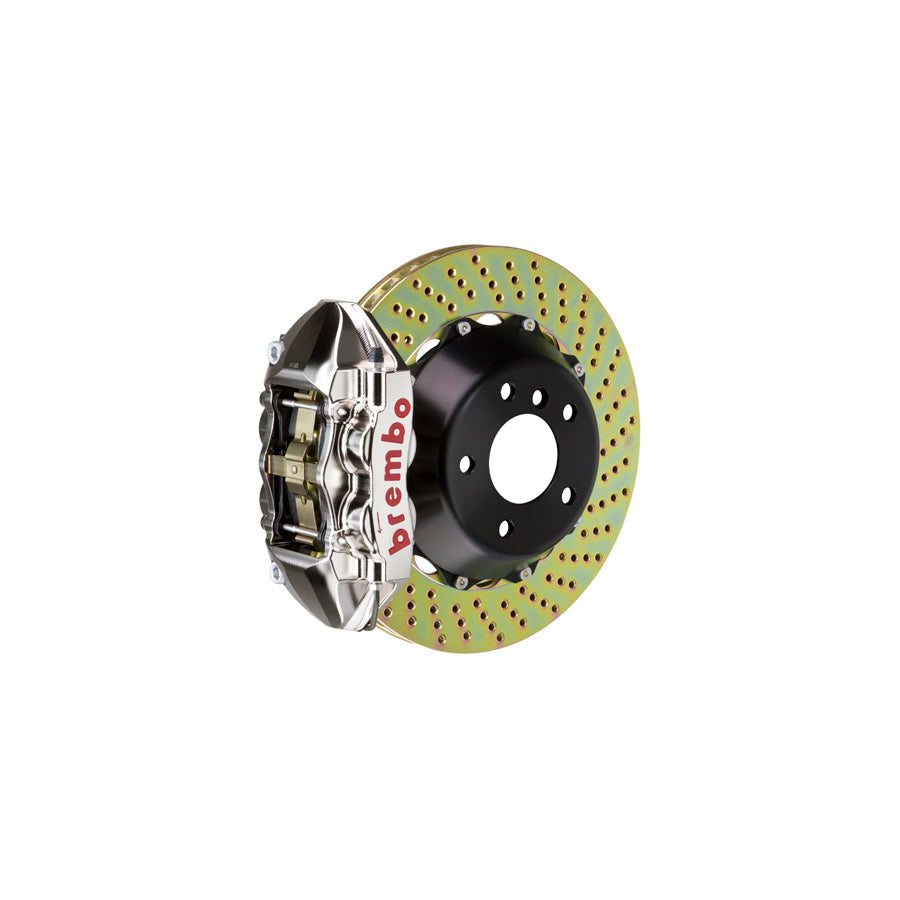 Brembo 2P1.9026AR Mercedes-Benz Rear GT-R 4-Pistons Drilled 2-piece Big Brake Kit 380x28mm