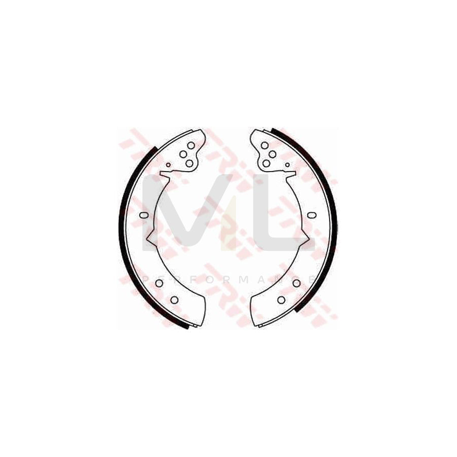 TRW GS6060 Brake Shoe Set | Performance Parts Direct Car Parts