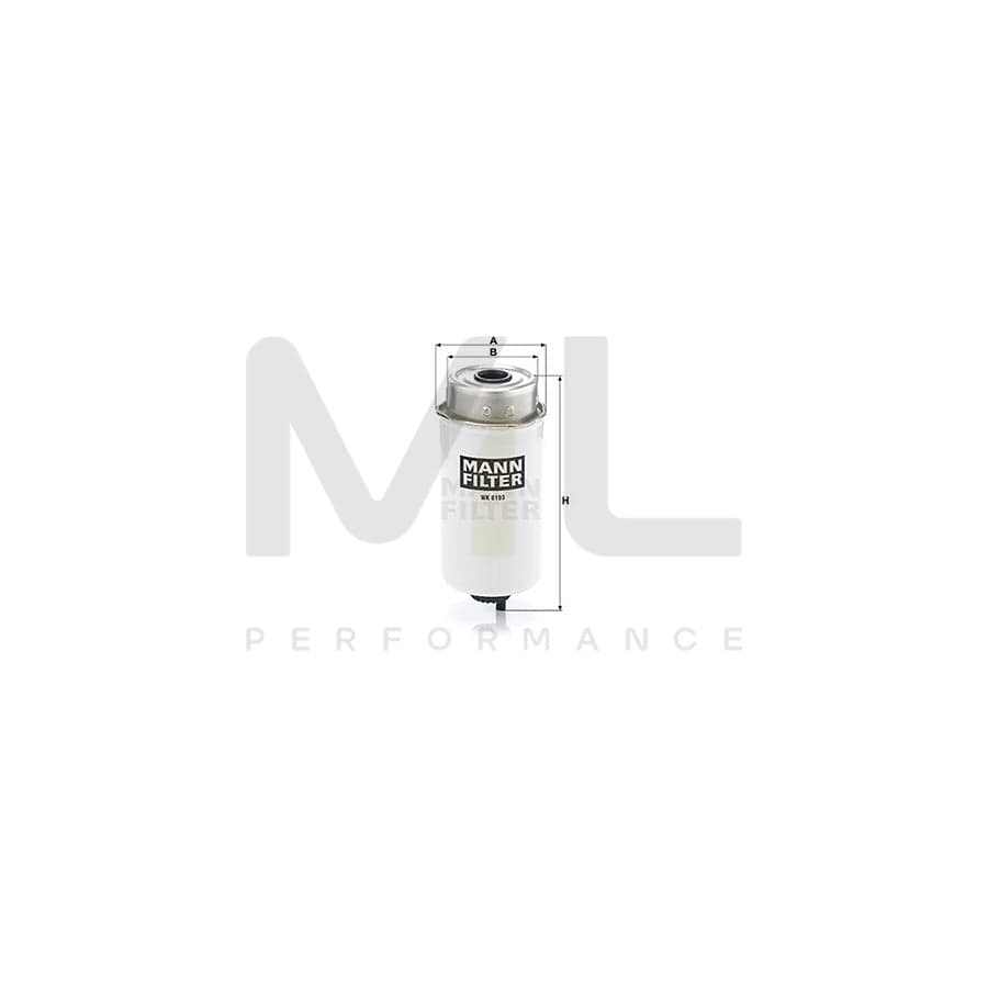 MANN-FILTER WK 8193 Fuel filter Spin-on Filter