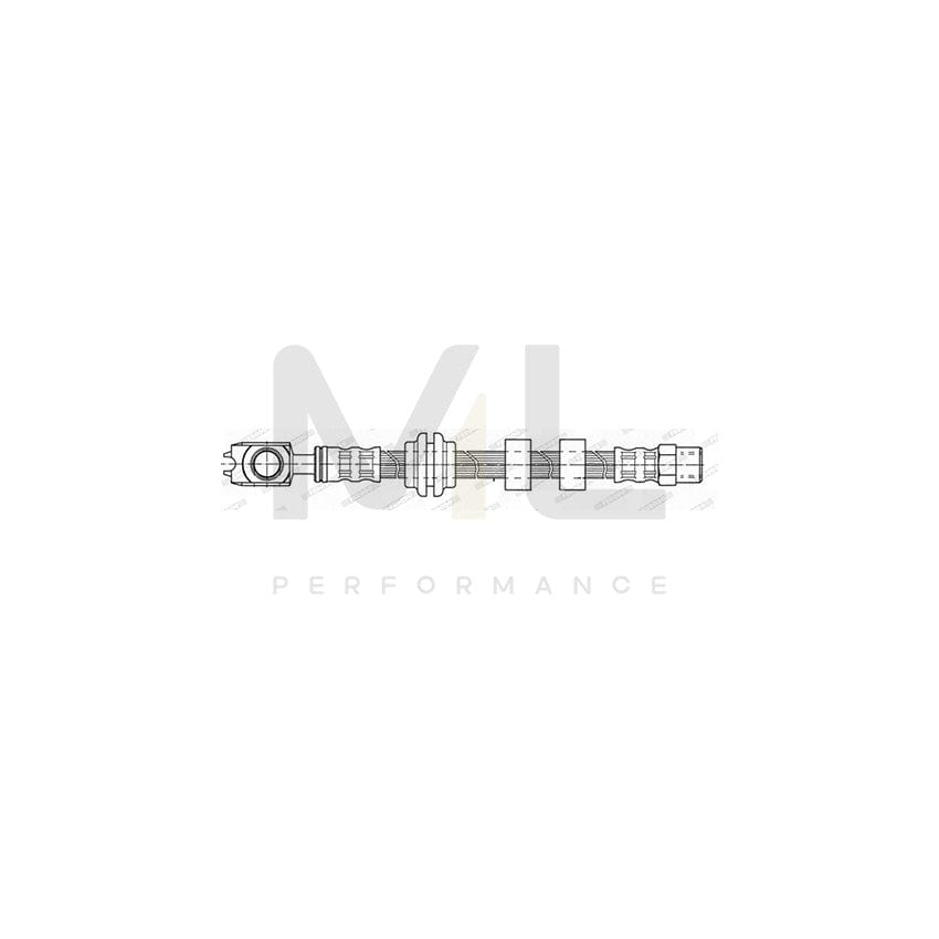 FERODO FHY2526 Brake Hose 465mm, M10 X 1 | Performance Parts Direct Car Parts