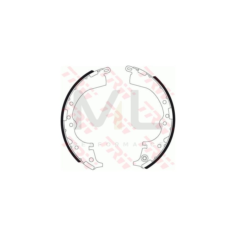 TRW GS7333 Brake Shoe Set | Performance Parts Direct Car Parts
