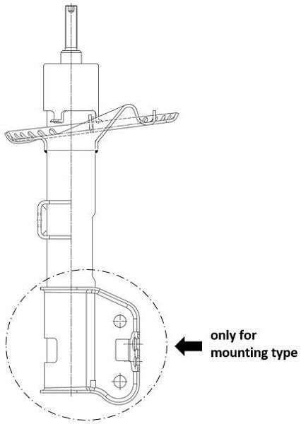 KYB 3358032 Shock Absorber