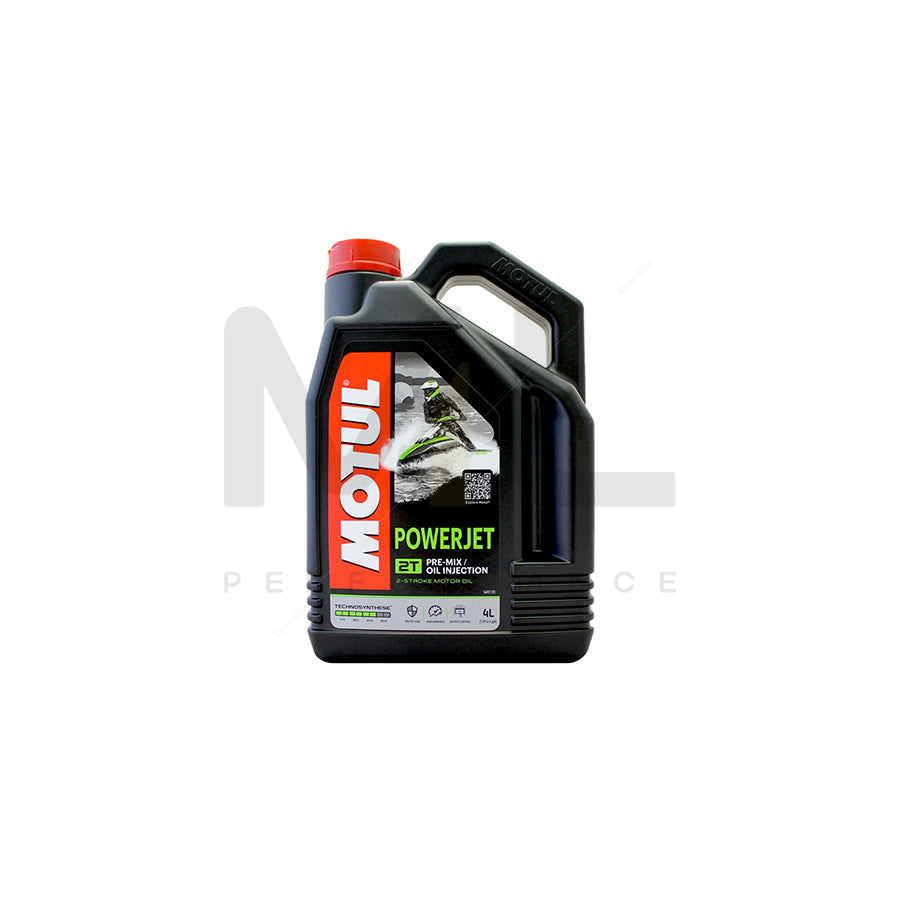 Motul PowerJet 2T 2 Stroke Synthetic Watercraft Jet Ski Engine Oil 4l