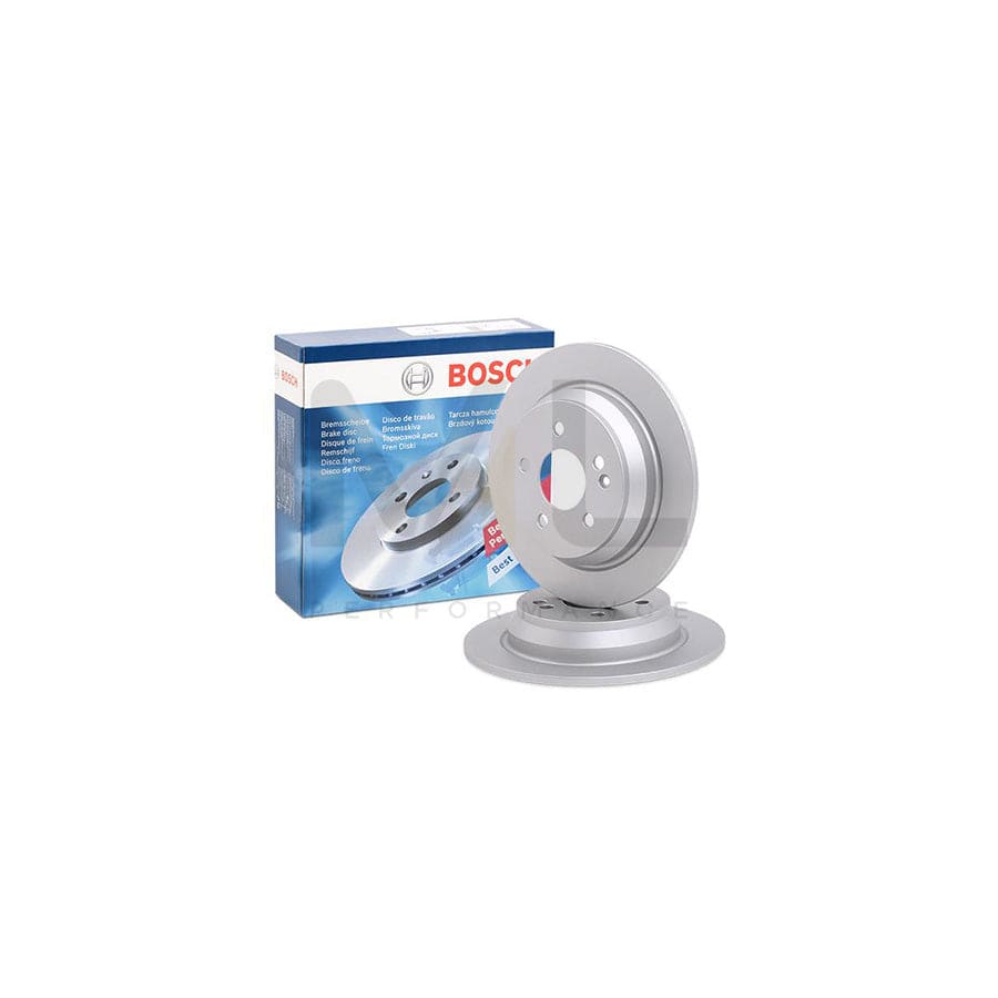 BOSCH 0 986 479 138 Brake Disc Solid, Coated | Performance Parts Direct Car Parts