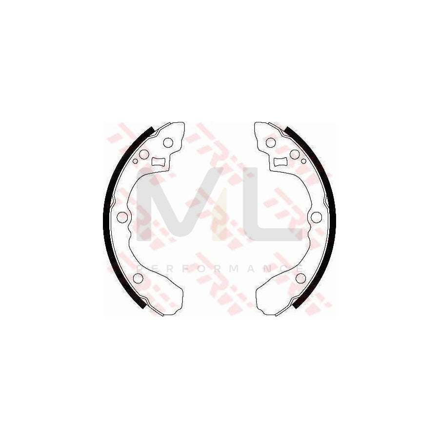TRW GS8439 Brake Shoe Set | Performance Parts Direct Car Parts