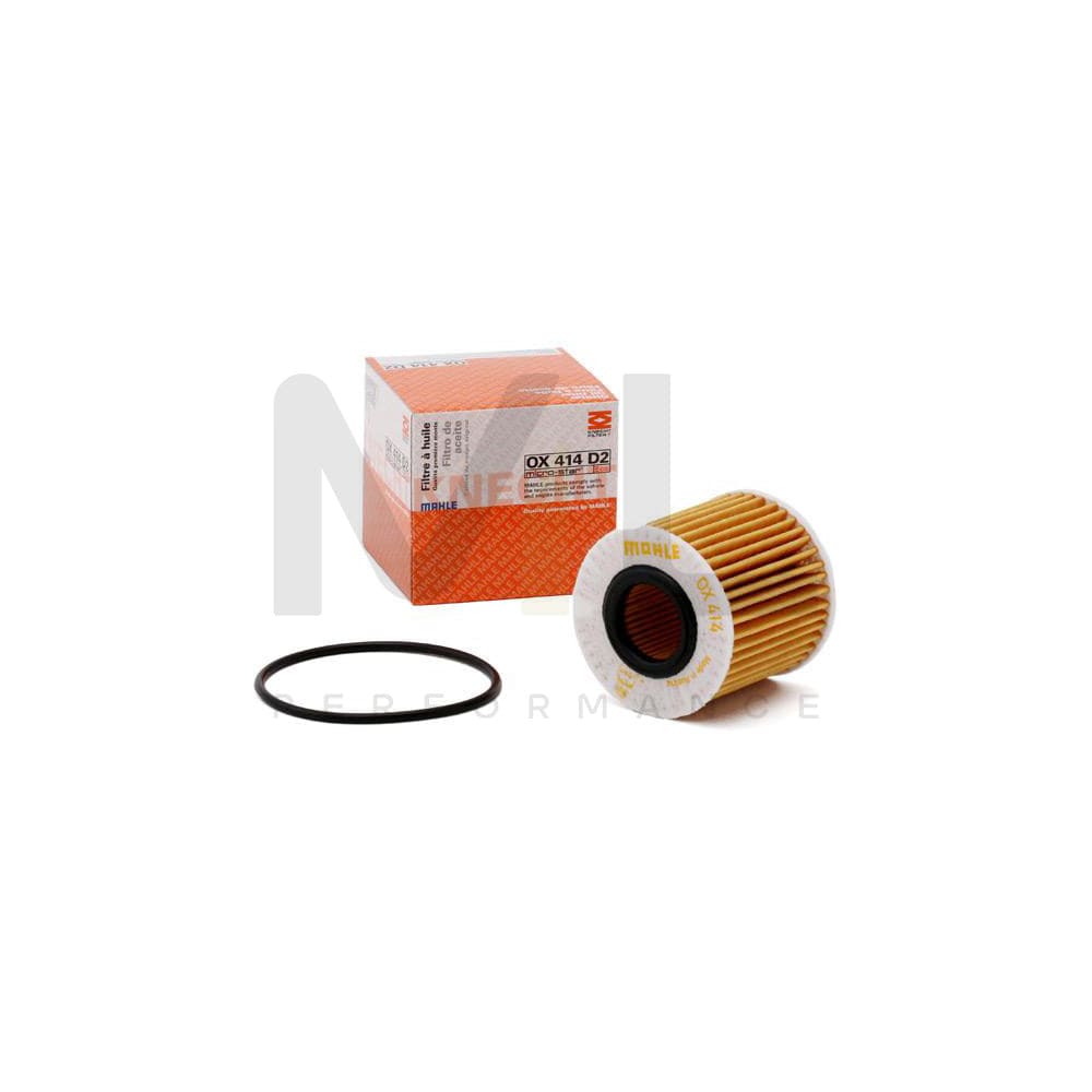 MAHLE ORIGINAL OX 414D2 Oil Filter Filter Insert | Performance Parts DirectCar Parts