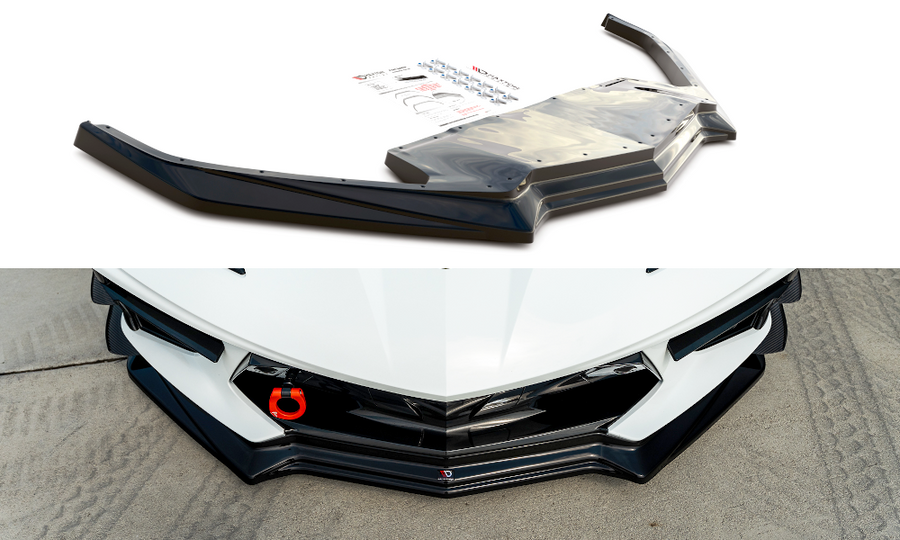Maxton Design Chevrolet Corvette C8 Front Splitter