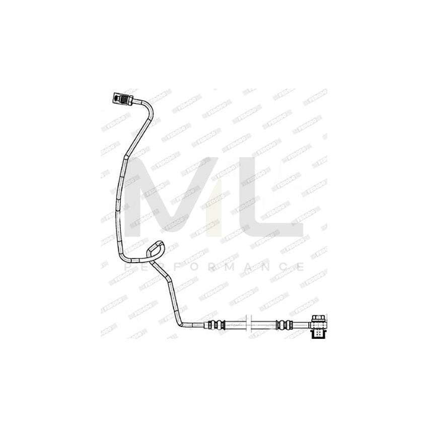 FERODO FHY2517 Brake Hose 335mm, M 10X1 | Performance Parts Direct Car Parts