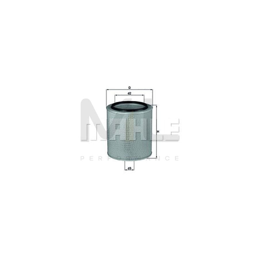 MAHLE ORIGINAL LX 79 Air Filter Filter Insert | Performance Parts DirectCar Parts