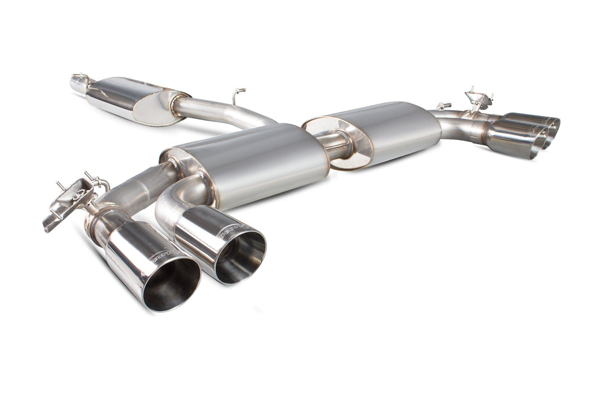 Scorpion SAU090 Audi SQ2 Resonated Gpf-Back Exhaust System With Electronic Valves