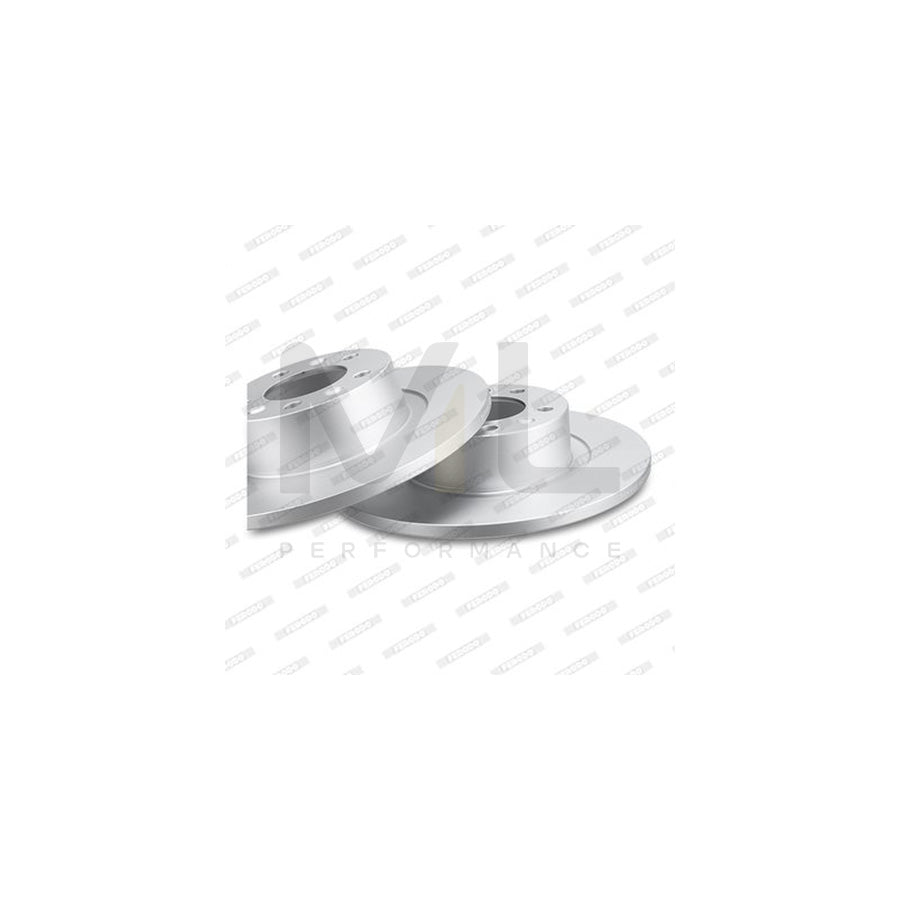 FERODO PREMIER DDF265C Brake Disc Solid, Coated, without bolts/screws | Performance Parts Direct Car Parts
