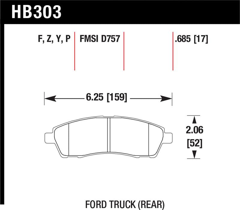 Hawk Performance Hawk HPS Street Brake Pads