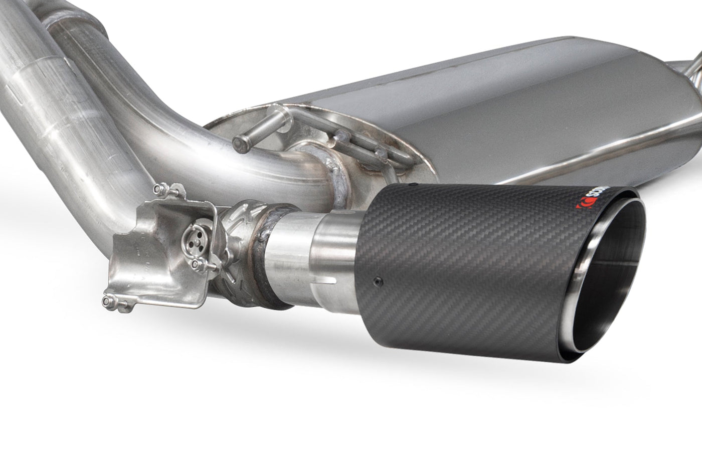 Scorpion SFD084CF Ford Focus MK3 RS Cat-Back Exhaust System With Electronic Valve