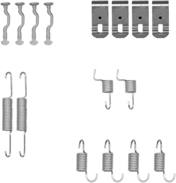 TEXTAR 97036000 Brake Shoe Fitting Kit