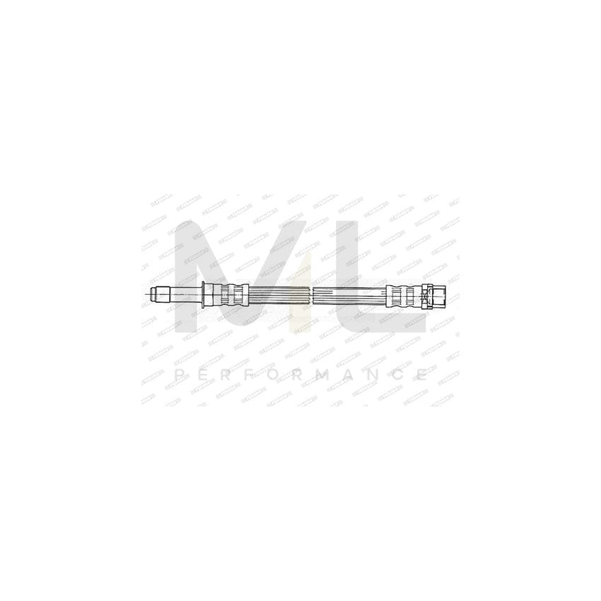 FERODO FHY2305 Brake Hose 412mm, M 10X1 | Performance Parts Direct Car Parts