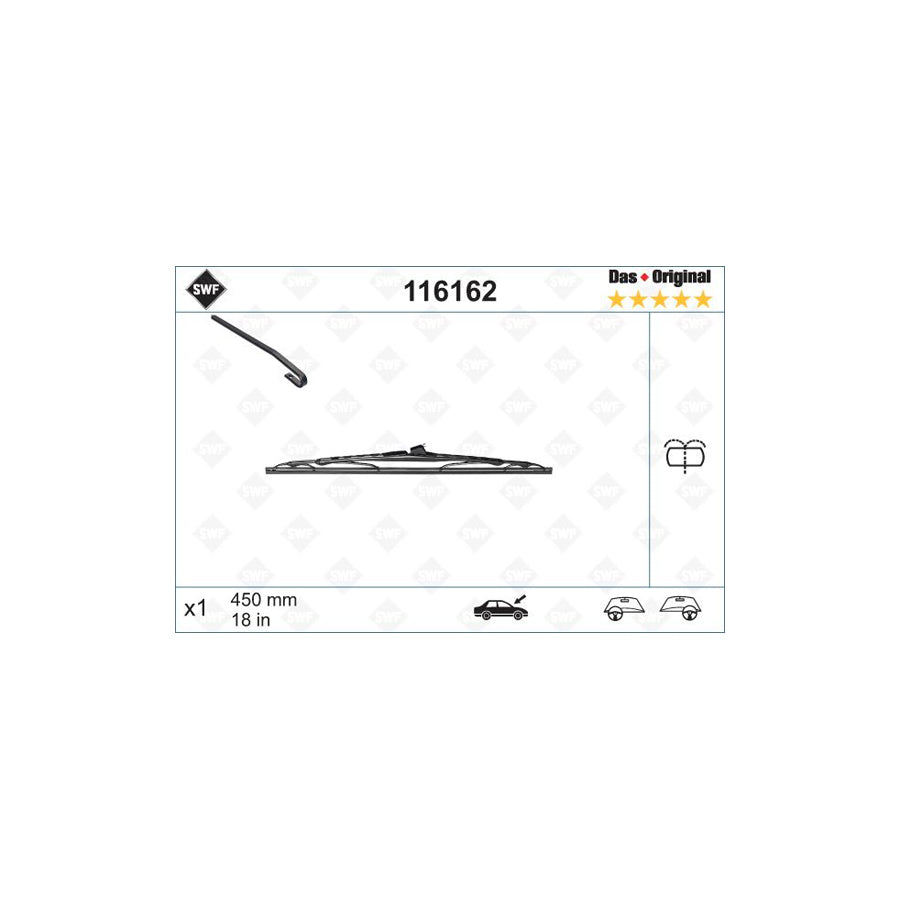 Swf Original 116162 Wiper Blade
