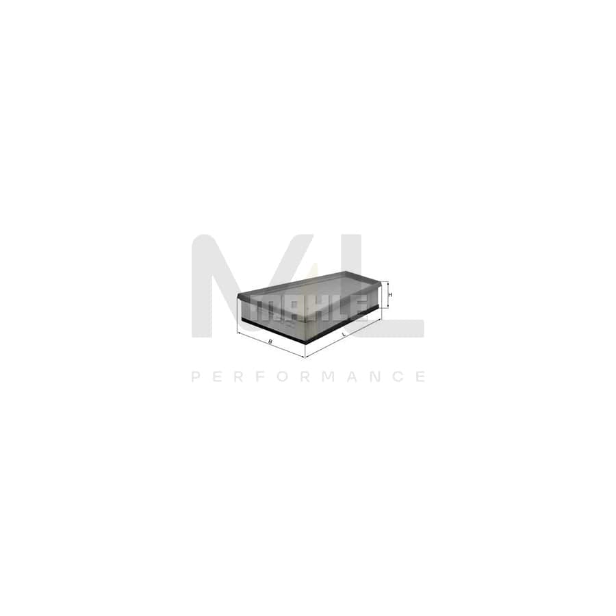 MAHLE ORIGINAL LX 731 Air Filter Filter Insert | Performance Parts DirectCar Parts