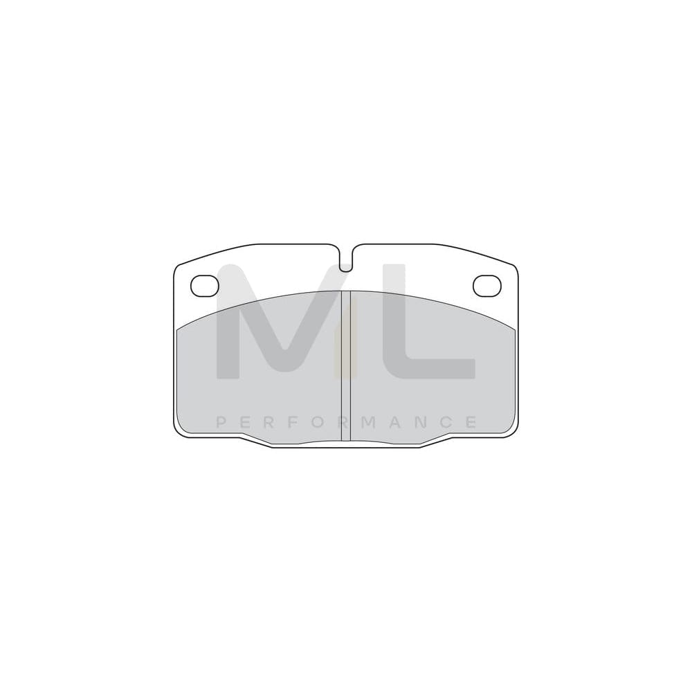 Ferodo Fsl450 Brake Pad Set Fuse+ Technology, Not Prepared For Wear Indicator | Performance Parts Direct Car Parts