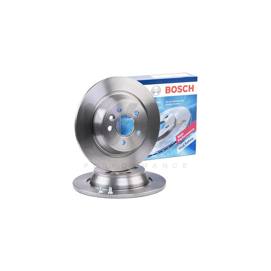 BOSCH 0 986 479 254 Brake Disc Solid, Oiled | Performance Parts Direct Car Parts