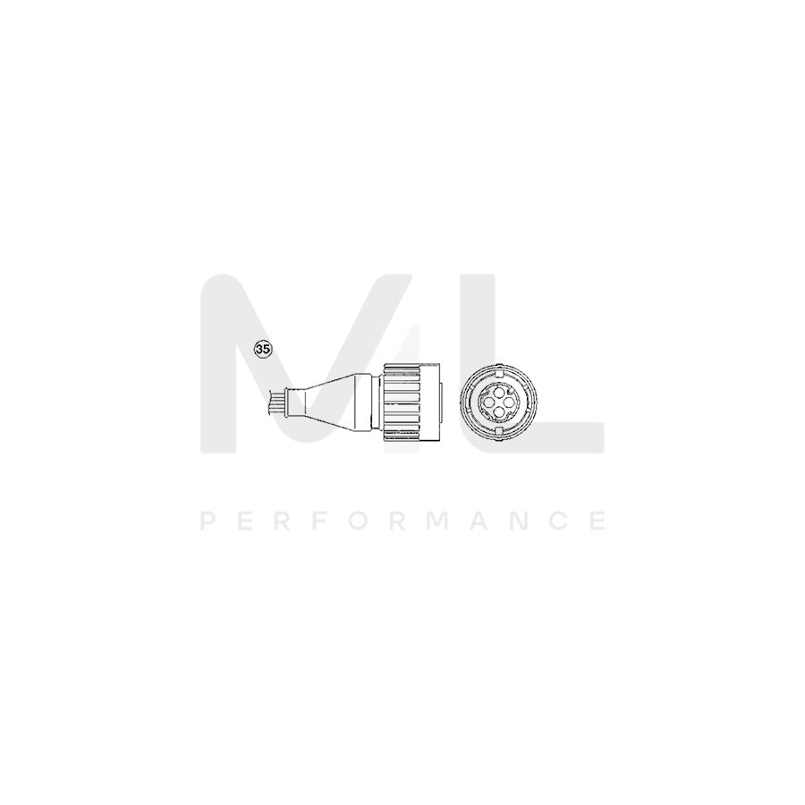 NTK Lambda Sensor / O2 Sensor (NGK 5707) - OZA660-EE14