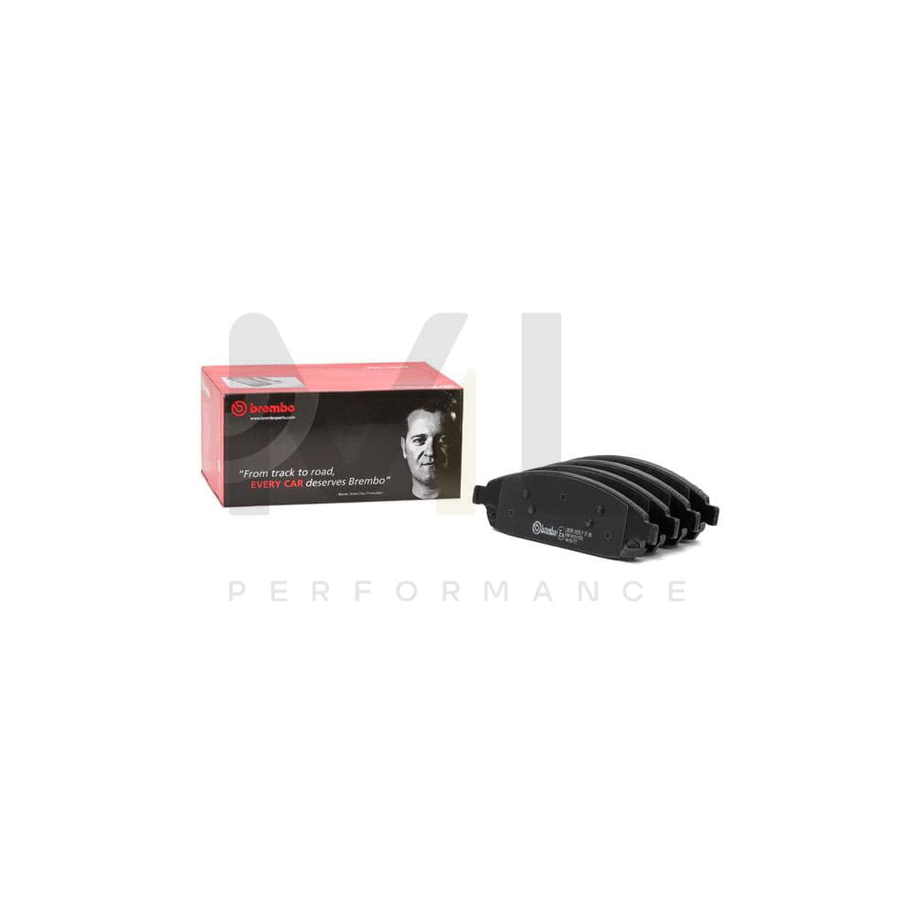 Brembo P 37 010 Brake Pad Set With Acoustic Wear Warning