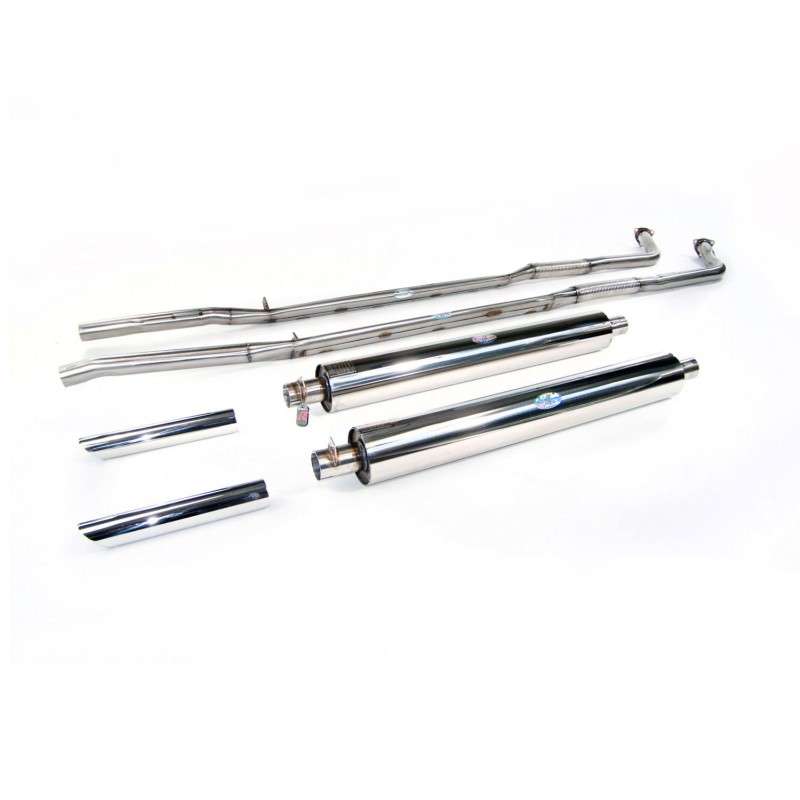 QuickSilver AS504 Aston Martin DB4 GT and Zagato Exhaust System - DB4 NON FINNED SPEC