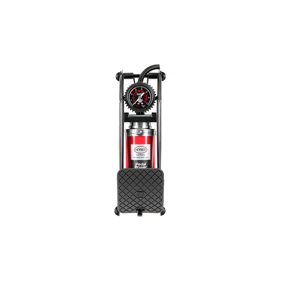 HEYNER PedalPower Pro 215000 Foot pump 7 bar, 100 Pascal, with gauge