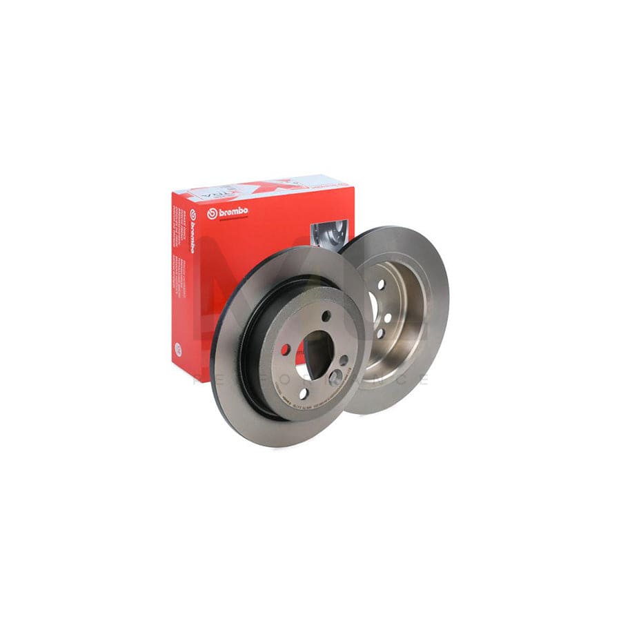 BREMBO COATED DISC LINE 08.9163.11 Brake Disc Solid, Coated, High-carbon - 1 piece