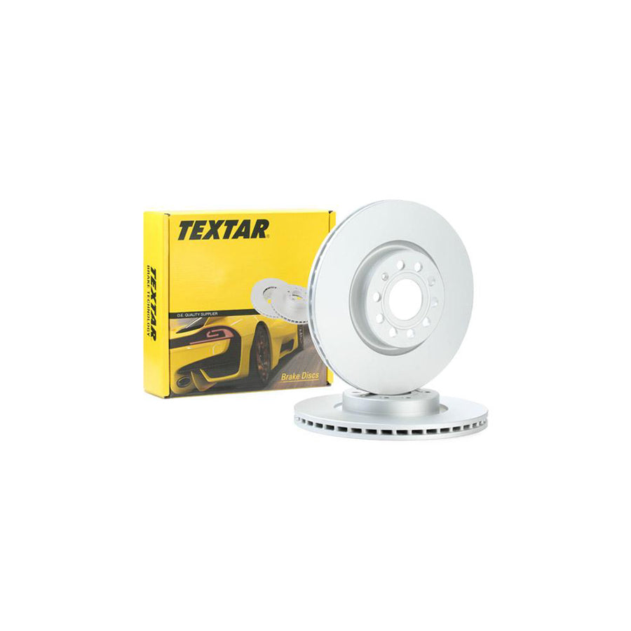 TEXTAR PRO 92120505 Brake Disc Internally Vented Coated High carbon without wheel hub without wheel studs