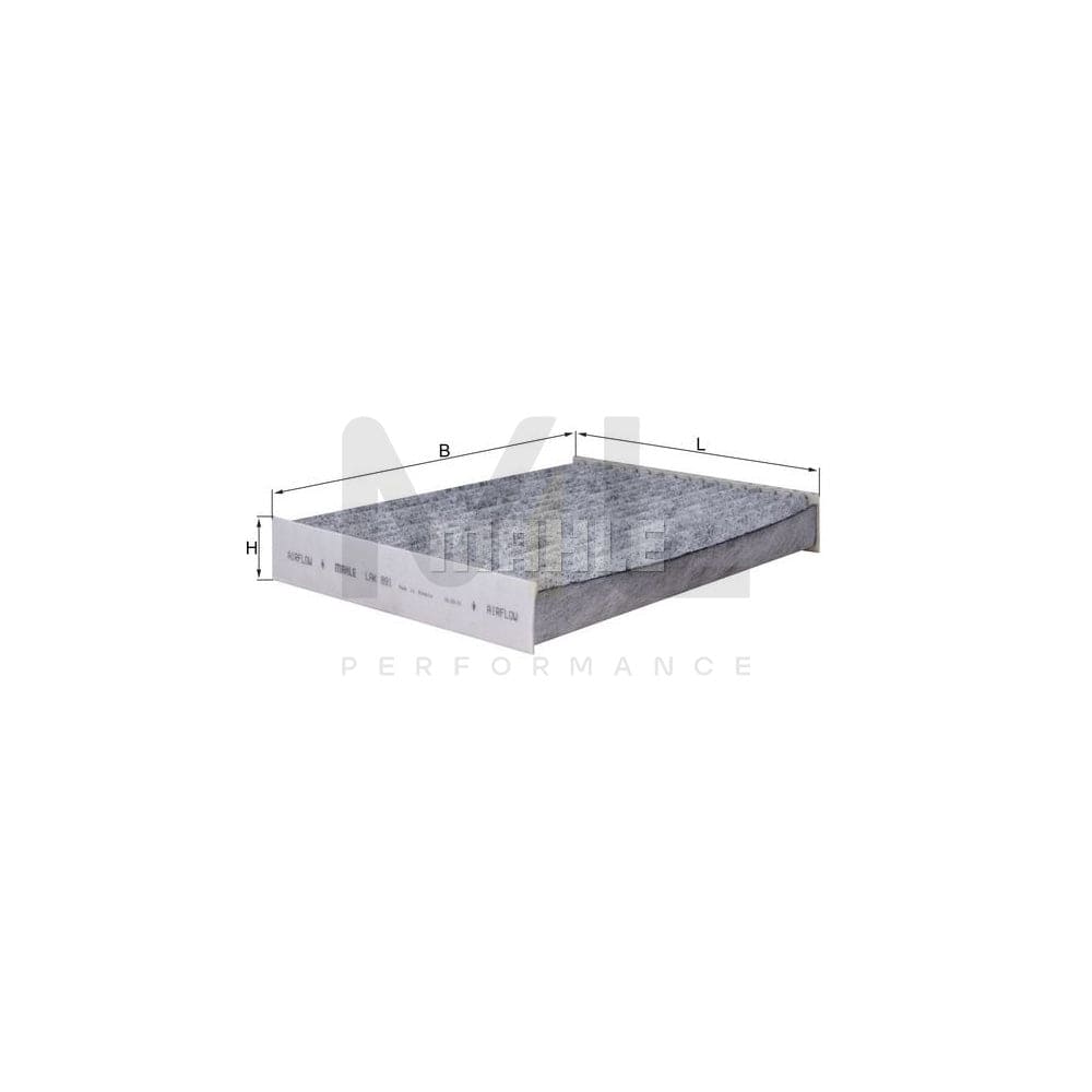 MAHLE ORIGINAL LA 394/S Pollen filter Particulate Filter | Performance Parts DirectCar Parts