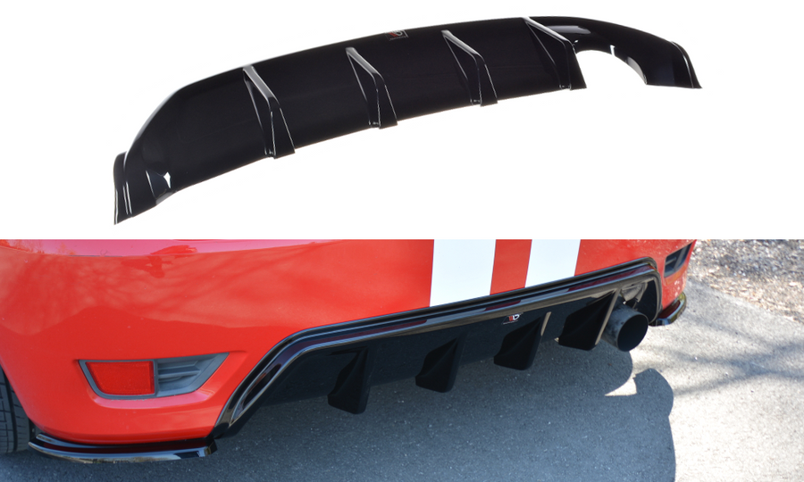 Maxton Design FO-FI-6-ST-RS1T Rear Valance Ford Fiesta ST MK6 |