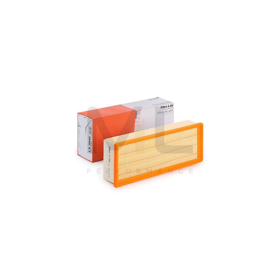 MAHLE ORIGINAL LX 2046 Air Filter Filter Insert | Performance Parts DirectCar Parts