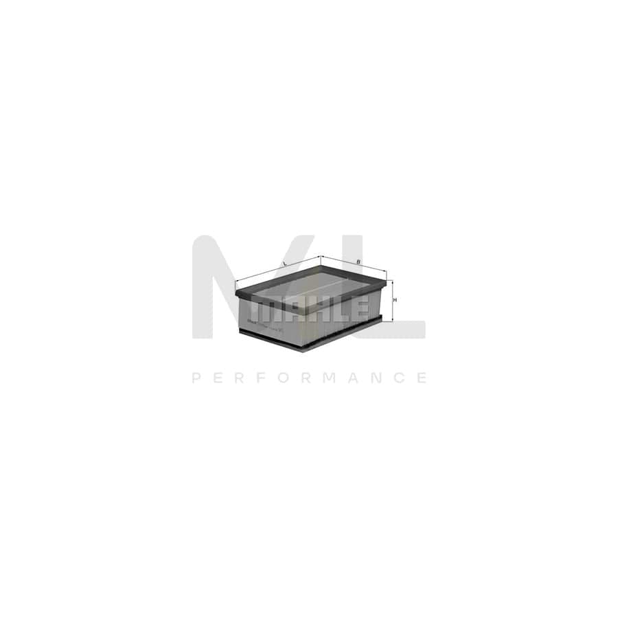 MAHLE ORIGINAL LX 1045 Air Filter Filter Insert | Performance Parts DirectCar Parts