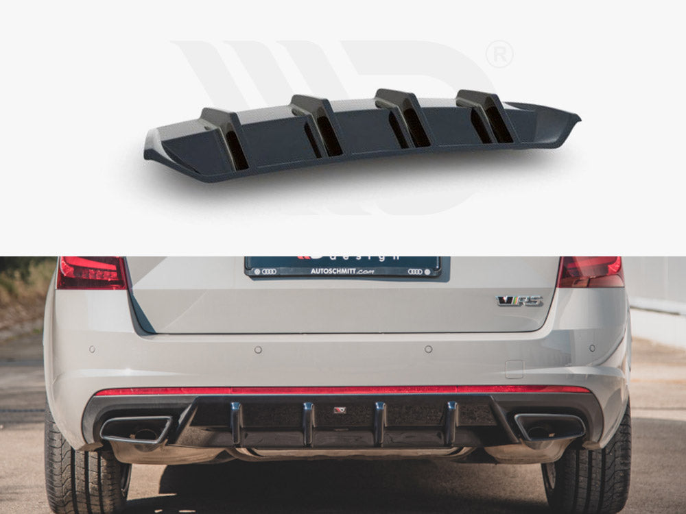 Maxton Design Skoda Octavia Vrs MK3/ MK3.5 Hatchback / Estate Rear Valance V.1