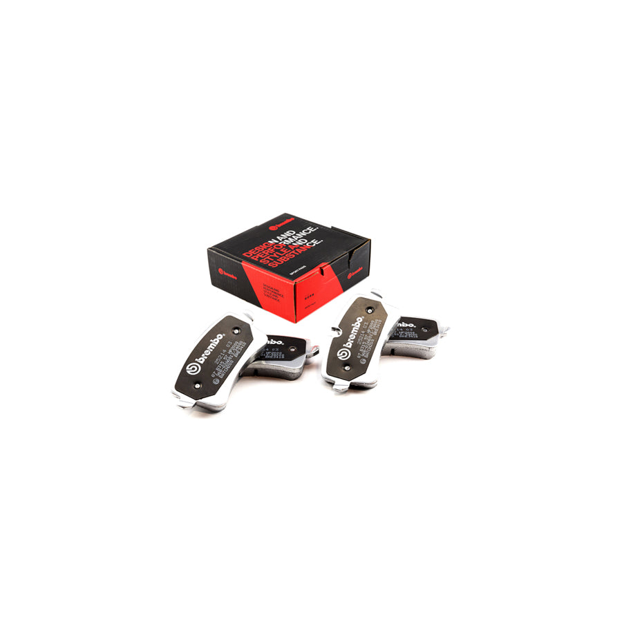 Brembo 07.B315.57 Audi Porsche Rear HP2 High Performance Brake Pad Set (Inc. A4, A7, A8, Q3, Macan) |