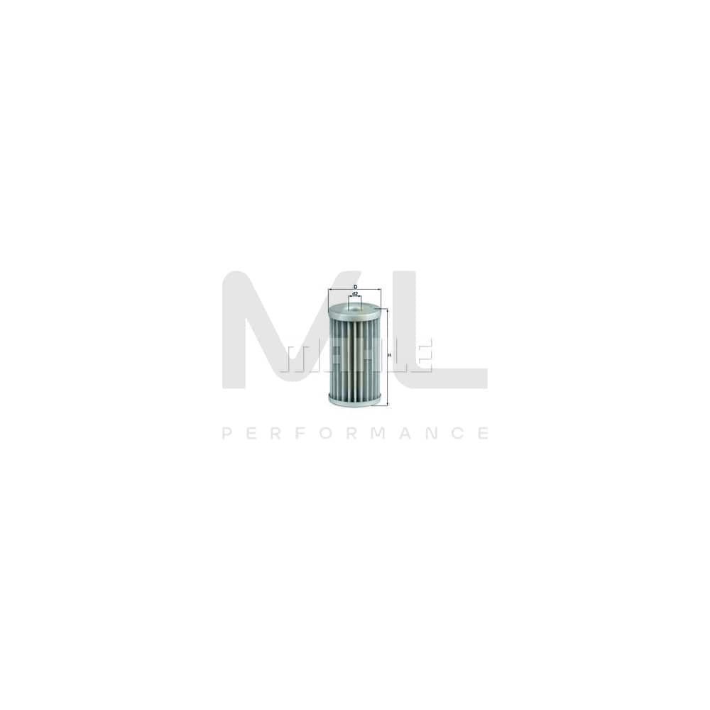 MAHLE ORIGINAL KX 39 Fuel filter Filter Insert | Performance Parts DirectCar Parts