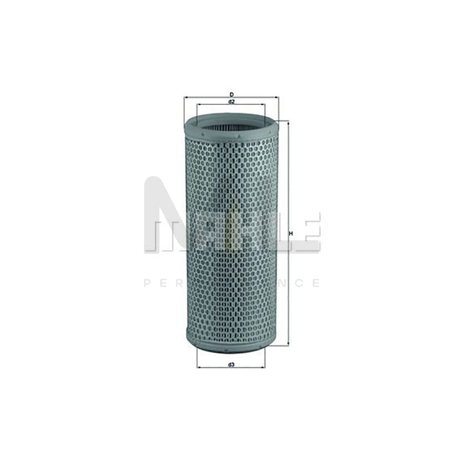 MAHLE ORIGINAL LX 147 Air Filter Filter Insert | Performance Parts DirectCar Parts
