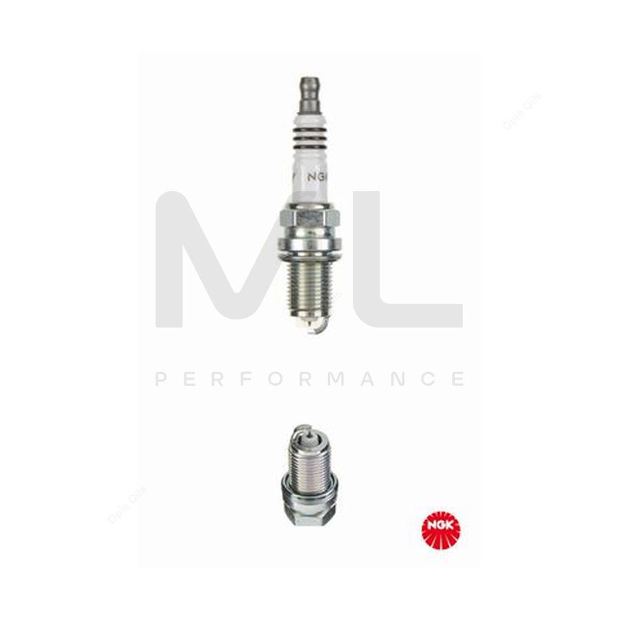 NGK BKR8EIX (2668) - Iridium IX Spark Plug / Sparkplug - Taper Cut Ground Electrode