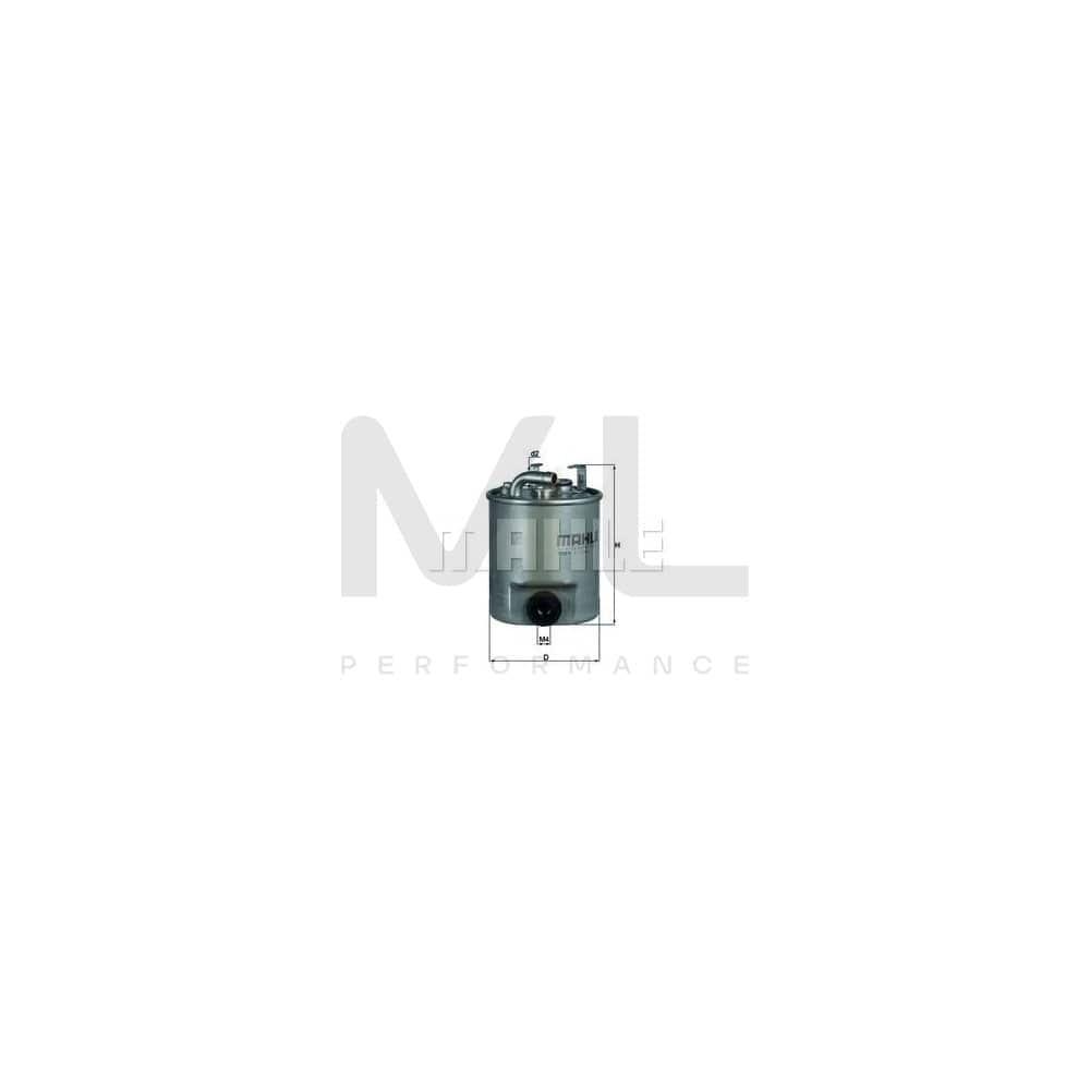 MAHLE ORIGINAL KL 195 Fuel filter suitable for MERCEDES-BENZ SPRINTER In-Line Filter | Performance Parts DirectCar Parts