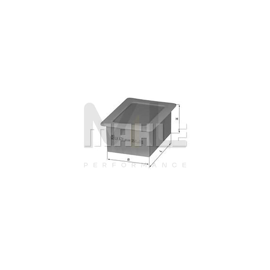 MAHLE ORIGINAL LX 677 Air Filter Filter Insert | Performance Parts DirectCar Parts