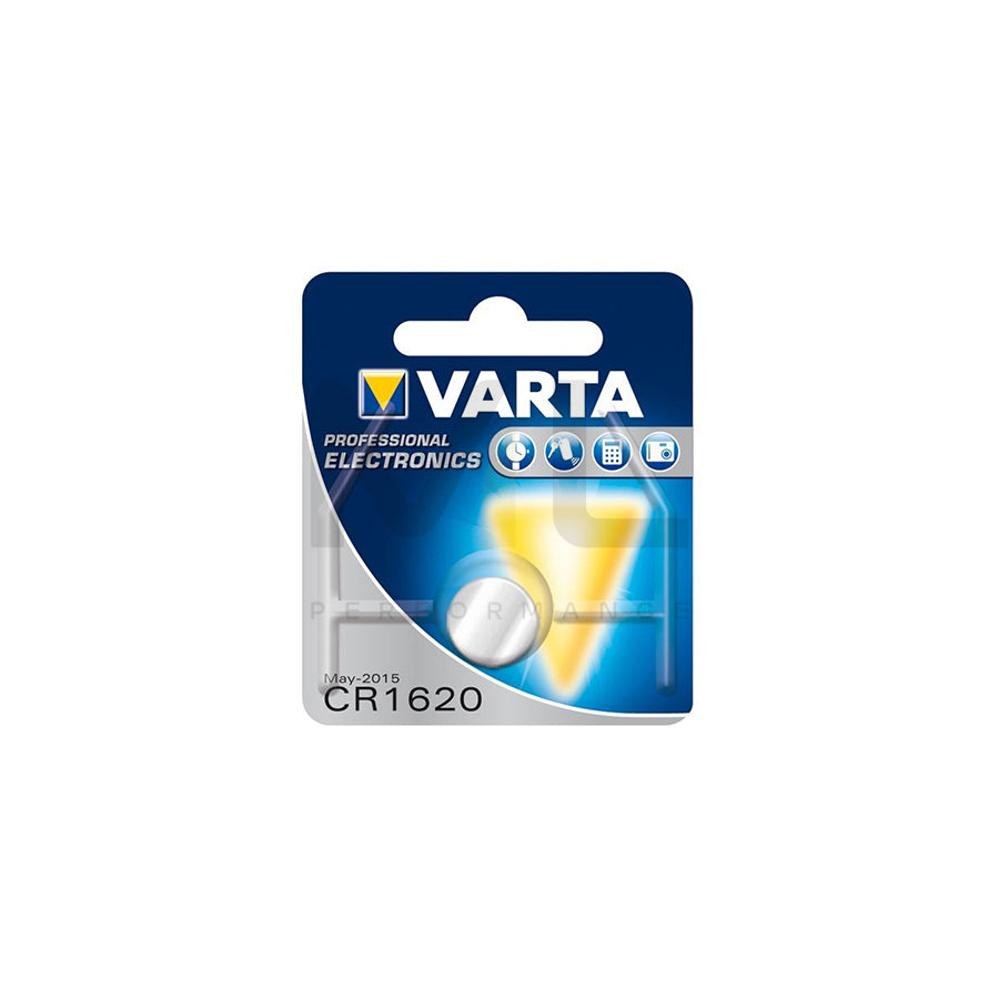 VARTA CR 1620 06620 101 401 Button cell battery 3V, 70mAh, Piece