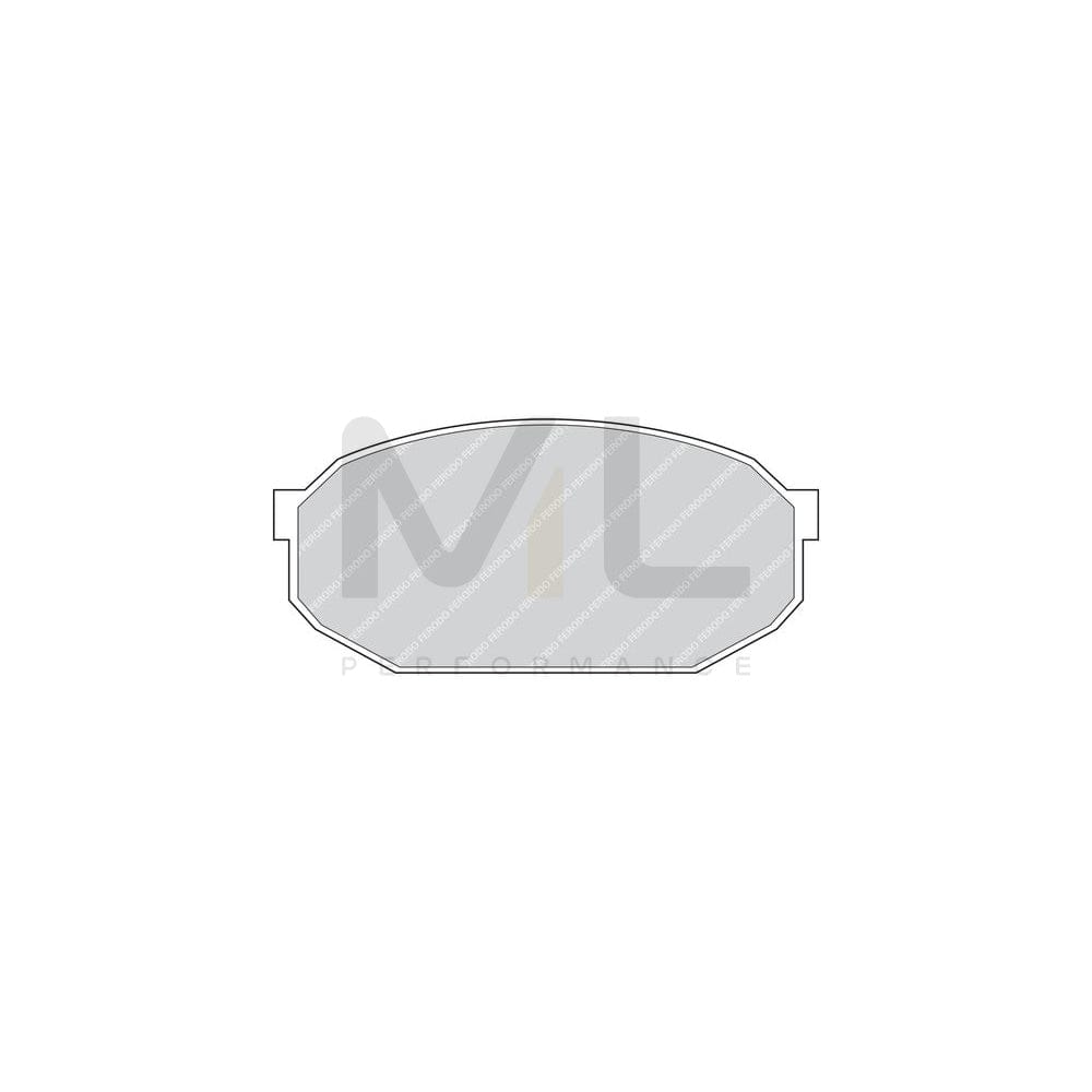 Ferodo Sl Fsl1063 Brake Pad Set Incl. Wear Warning Contact | Performance Parts Direct Car Parts