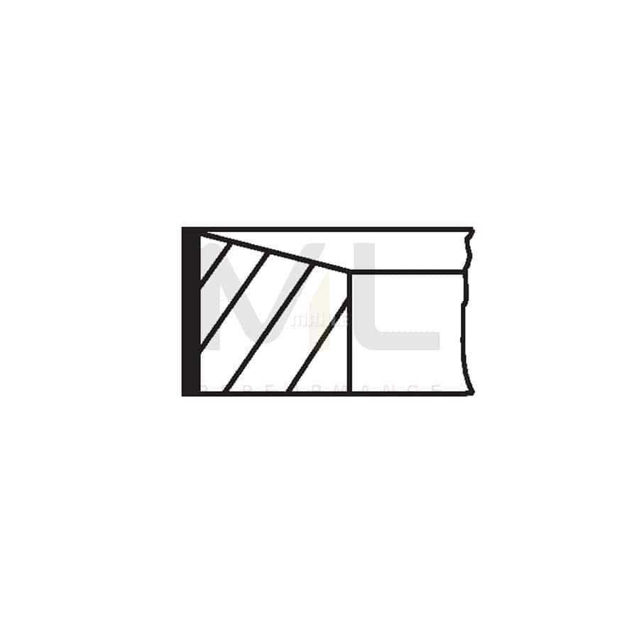 MAHLE ORIGINAL 607 25 V0 Piston Ring Kit | Performance Parts DirectCar Parts