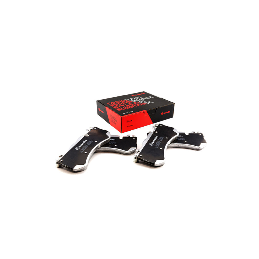 Brembo 07.D435.19 Audi C6 C7 Front HP2 High Performance Brake Pad Set (Inc. A6, A7, Q3) |