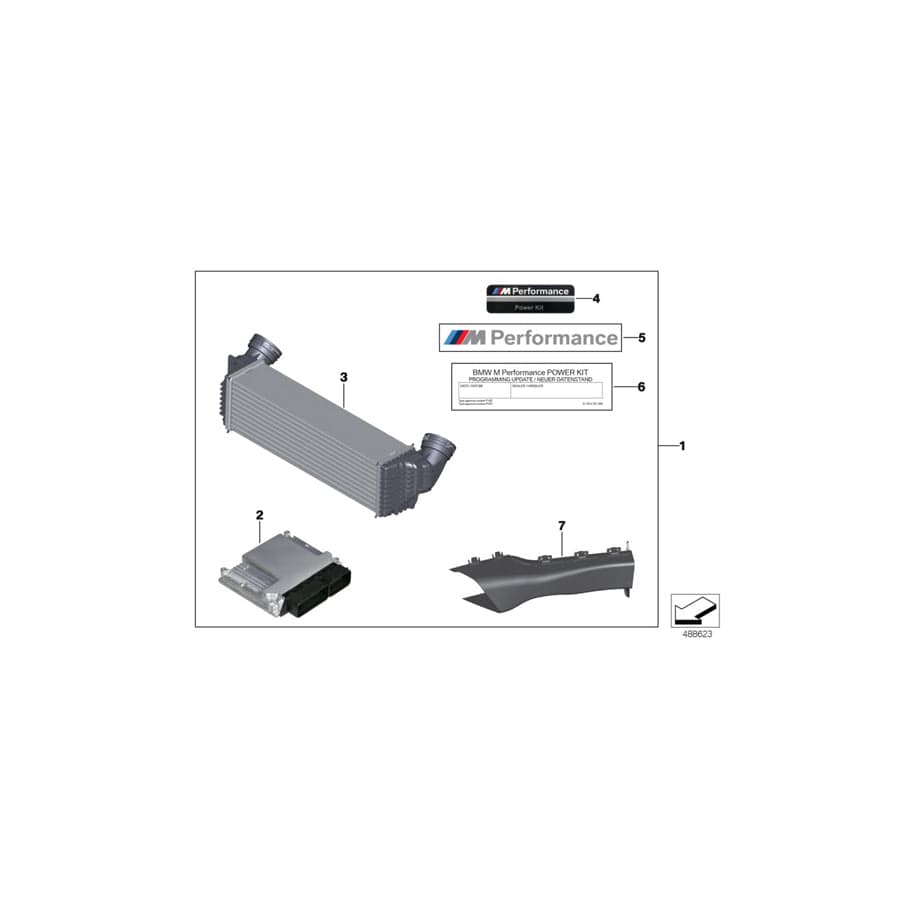 Genuine BMW 11122409357 F26 Power Kit M PERFORMANCE (Inc. X4 20dX)